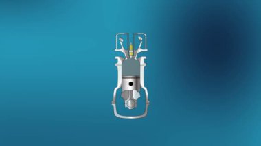 4 Zamanlı Motor Adımları Animasyonu
