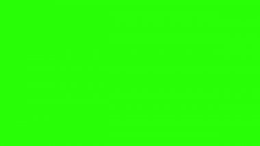 Yeşil ekran grunge boya Fransa bayrak vuruşu