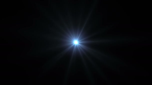 Світло Світлова Лампа Робить Полум Темним Тунелем — стокове відео