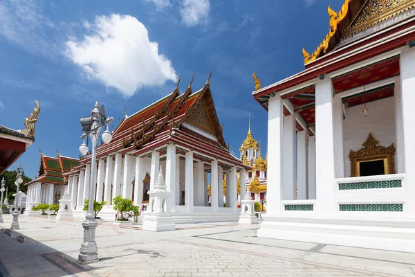 Loha Prasat Matal Palace Στο Wat Ratchanaddaram Worawihan Είναι Ένα — Φωτογραφία Αρχείου