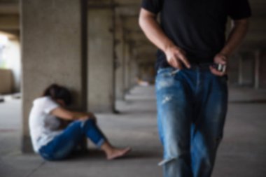 Şiddet, insan kaçakçılığı kavramı kötüye durdurun
