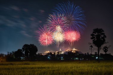 Havai fişek, Phra Nakhon Khiri(Khao Wang): Phetchaburi, Thailand