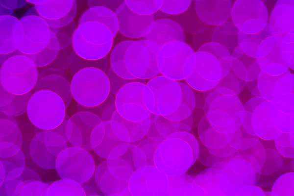 Led ライトの抽象的な現象 抽象的なキラキラ光デフォーカス新年 クリスマスの背景のボケ味のサークルをぼやけ — ストック写真