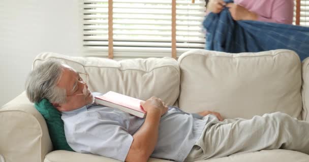 Think, Wife sleeping on sofa and have Speaking, would Wife sleeping on sofa very