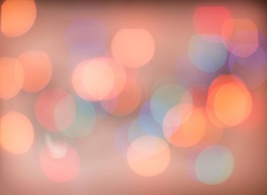 Pembe bir arka plan üzerinde güzel bokeh. Sparkles bulanık şablonu