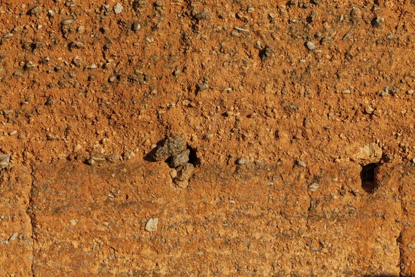 Parede Adobe Terra Lama Palha Pressionada Construção Antiga Tradicional Sustentável — Fotografia de Stock