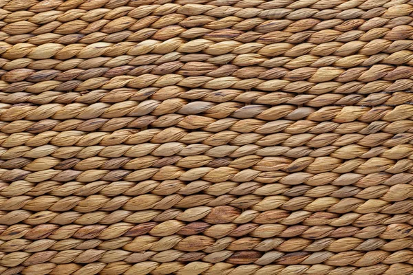 Hasır sepet doku. Doğal elyaf.