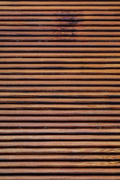Rustika Bamboo Konsistens Horisontella Och Vertikala Linjer Ockra Och Bruna — Stockfoto