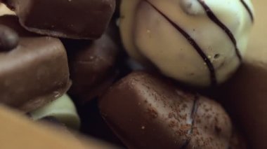 Yavaş hareket makro Truffle kapatmak, ev yapımı olabilir
