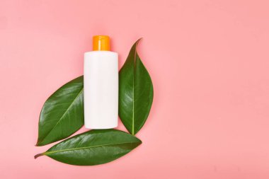 kozmetik cilt bakımı doğa arka plan düz yatıyordu güzellik spa ürün kopyalama alanı