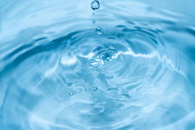 mavi su ya da jelin arka planı. Saflık kavramı