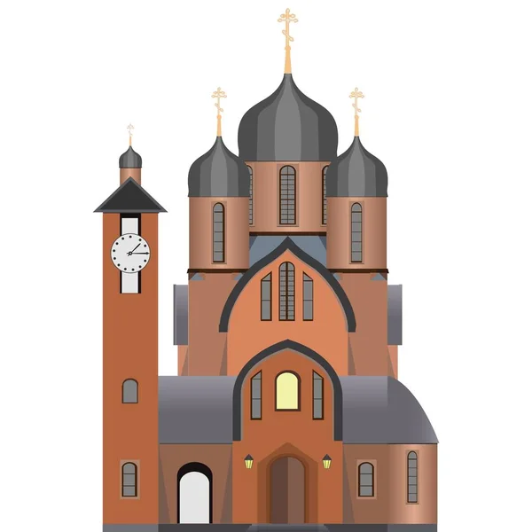 Kilise Kutsal Kişilerin Resmi Düz Görüntü — Stok fotoğraf