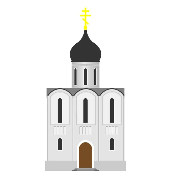 Church Icon Flat Image — Stock Photo, Image