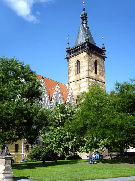 Praha Tower History Centro Praha Plaza — Foto de Stock