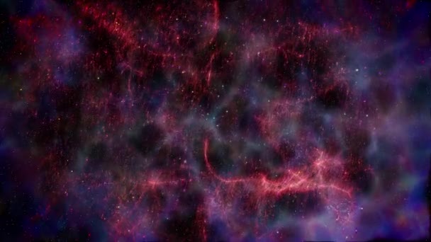 Nébuleuse Galaxique volant dans l'espace 