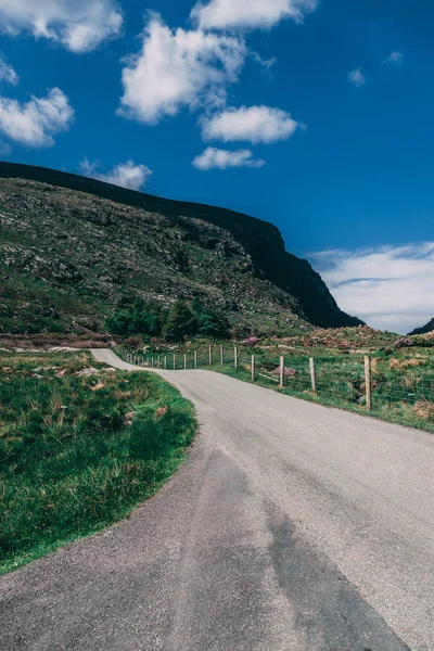 Maisemat Tie Näkymät Ring Kerry Irlannissa — kuvapankkivalokuva