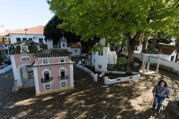 Abril 2017 Coimbra Portugal Portugal Dos Pequenitos Parque Miniatura Diminutas — Foto de Stock