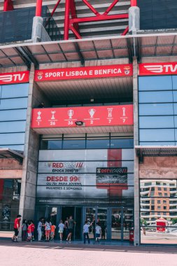 25th Haziran 2018, Lisbon, Portekiz - Estadio da Luz, Sport Lisboa e Benfica için stadyum, en büyük kapasiteli stadyumun Portekiz ve bir Avrupa'nın en büyük.