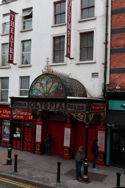 12th Nisan 2018, Dublin İrlanda - Olympia tiyatro, konser salonu ve tiyatro salonuna Dame sokakta yer.