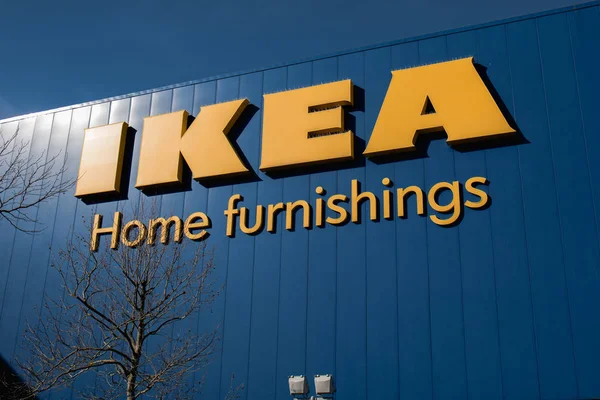 Marzo 2018 Ballymun Dublín Irlanda Tienda Ikea Dublin Ikea Minorista — Foto de Stock