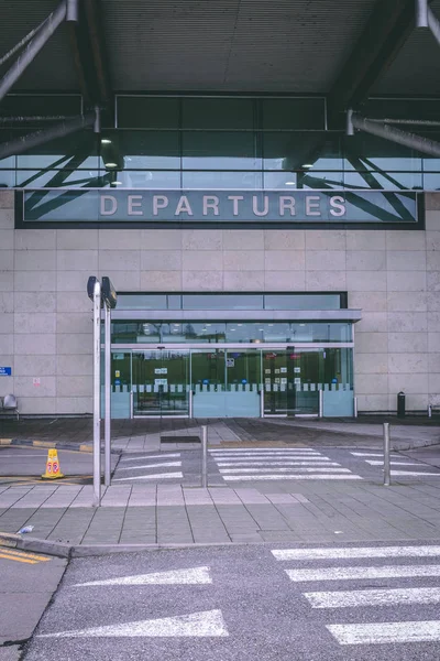 10Η Φεβρουαρίου 2018 Κορκ Ιρλανδία Διεθνές Αεροδρόμιο Του Cork — Φωτογραφία Αρχείου