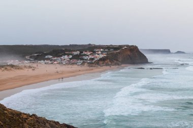August 1st, 2018, Monte Clerigo, Aljezur, Portugal - the beach of Monte Clerigo clipart