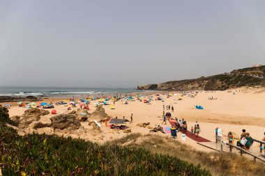 1st Ağustos 2018, Monte Clerigo, Aljezur, Portekiz - Monte Clerigo beach