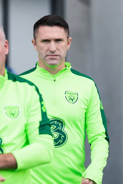 September 2018 Cork Ierland Robbie Keane Verlaten Van Tunnel Warmen — Stockfoto