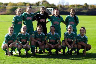 28 Ekim 2018, Cork, İrlanda: Cork City Fc 11 vs Peamount Amerika kadınlar Ulusal Ligi için başlayan kadınlar