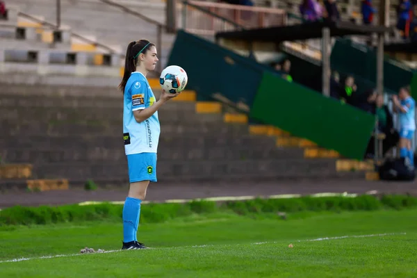 Października 2018 Cork Irlandia Lauryn Callaghan Podczas Women National League — Zdjęcie stockowe