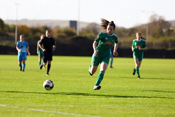 Października 2018 Cork Irlandia Ciara Mcnamara Podczas Women National League — Zdjęcie stockowe