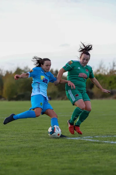 Octubre 2018 Cork Irlanda Cork City Women Peamount United Por — Foto de Stock