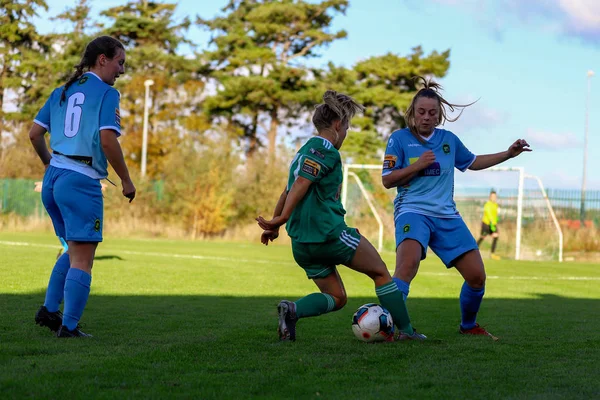 Października 2018 Cork Irlandia Rachel Regan Podczas Women National League — Zdjęcie stockowe