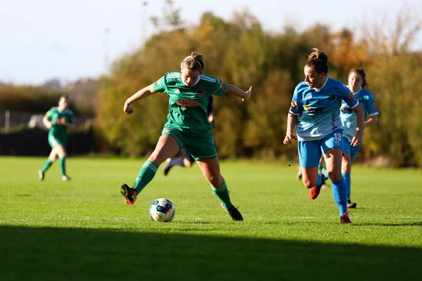 Października 2018 Cork Irlandia Saoirse Noonan Podczas Women National League — Zdjęcie stockowe