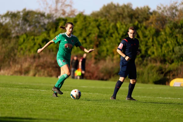 Octubre 2018 Cork Irlanda Danielle Burke Durante Partido Liga Nacional — Foto de Stock