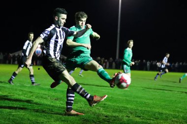 16th Ocak 2019, Cork, İrlanda - sezon öncesi dostu Güney Airtricity Lig ekibi Cork City Fc ve Munster kıdemli lig takımı St. Marys Afc arasında