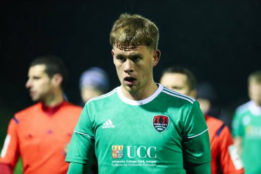 16th Ocak 2019, Cork, İrlanda - sezon öncesi dostu Cork City Fc ve St Marys Afc arasında Garry Comerford