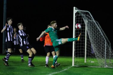 16th Ocak 2019, Cork, İrlanda - sezon öncesi dostu Cork City Fc ve St Marys Afc arasında Darragh Rainsford