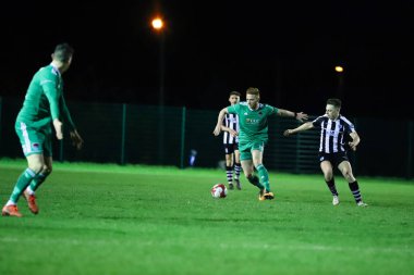 16th Ocak 2019, Cork, İrlanda - sezon öncesi dostu Cork City Fc ve St Marys Afc arasında Darragh Rainsford