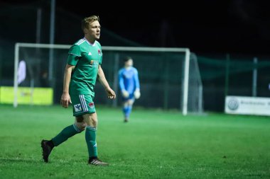 16th Ocak 2019, Cork, İrlanda - Conor Mccormack, sezon öncesi dostu Cork City Fc ve St Marys Afc arasında