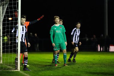 16th Ocak 2019, Cork, İrlanda - sezon öncesi dostu Cork City Fc ve St Marys Afc arasında Garry Comerford