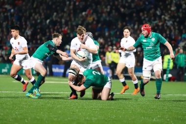 1st Şubat 2019, Cork, İrlanda: 20 Six Nations altında maçı İrlanda İngiltere İrlanda bağımsız Park. 
