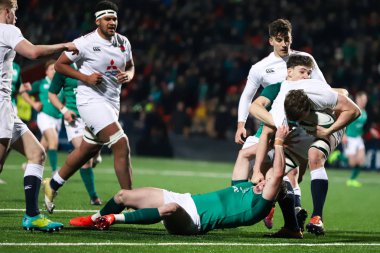 1st Şubat 2019, Cork, İrlanda: 20 Six Nations altında maçı İrlanda İngiltere İrlanda bağımsız Park. 