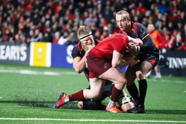 15 Şubat 2019, Cork, İrlanda: Munster Rugby İrlanda bağımsız Park Isuzu güney Kings maçında eylem. 