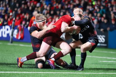 15 Şubat 2019, Cork, İrlanda: Munster Rugby İrlanda bağımsız Park Isuzu güney Kings maçında eylem. 