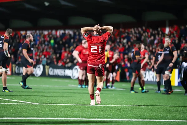 Februari 2019 Cork Ierland Actie Van Het Rugby Van Munster — Stockfoto