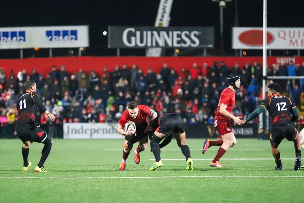 Febbraio 2019 Cork Irlanda Azione Del Munster Rugby Contro Isuzu — Foto Stock