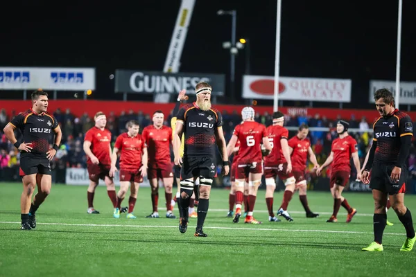 Lutego 2019 Cork Irlandia Akcja Munster Rugby Porównaniu Isuzu Południowej — Zdjęcie stockowe