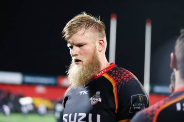 15th Şubat 2019, Cork, İrlanda: John Charles Astle Munster Rugby İrlanda bağımsız Park Isuzu güney Kings maçında karşı. 