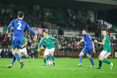22nd Şubat 2019, Cork, İrlanda - Cork City Fc vs Waterford Fc Turnerlar Cross adlı İrlanda Lig Premier Ligi için maç sırasında Liam Nash.